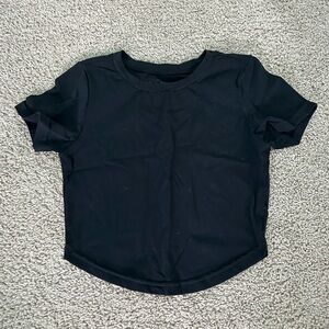 BuffBunny Classic Black Crop Top